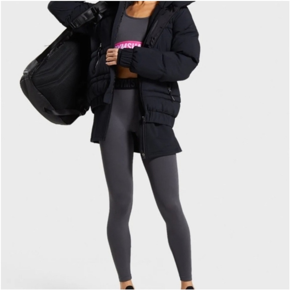 Gymshark Fit Leggings Charcoal/Black